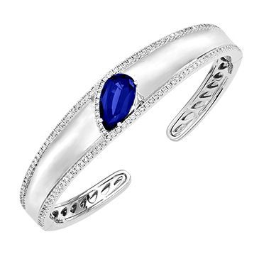 Chatham Lab Grown Sapphire Bracelet
