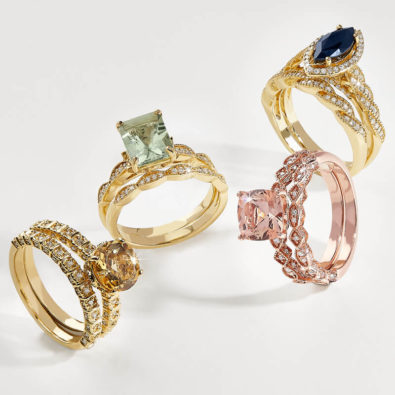 Gemstone rings