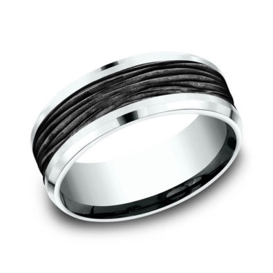8mm Ammara Stone Design Band