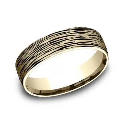 6.5mm Comfort-Fit Benchmark Design Ring
