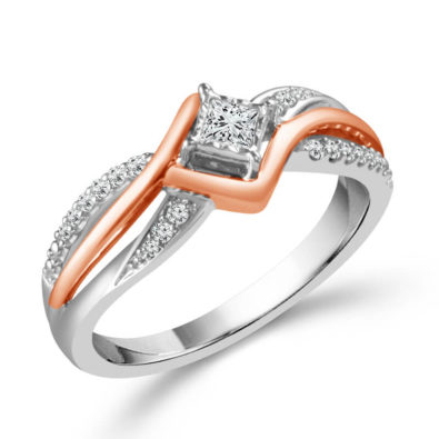 Rose Gold Diamond Ring