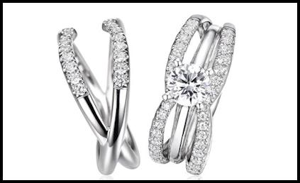 Continental Novell Diamond Rings