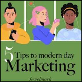 Jewelmark Podcast Cover Image "5 Tips to Modern Day Marketing"
