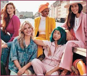 Women Posing for a Shoot