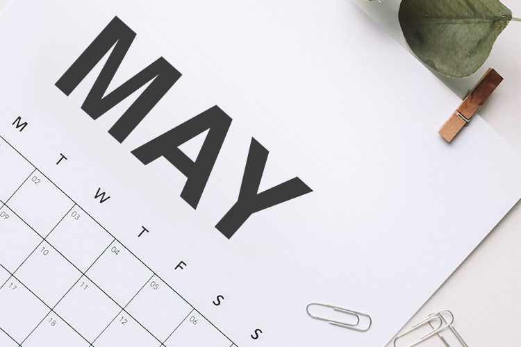 May Calendar Image