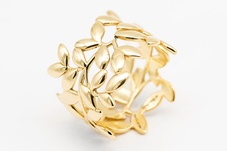 Gold Nature Ring