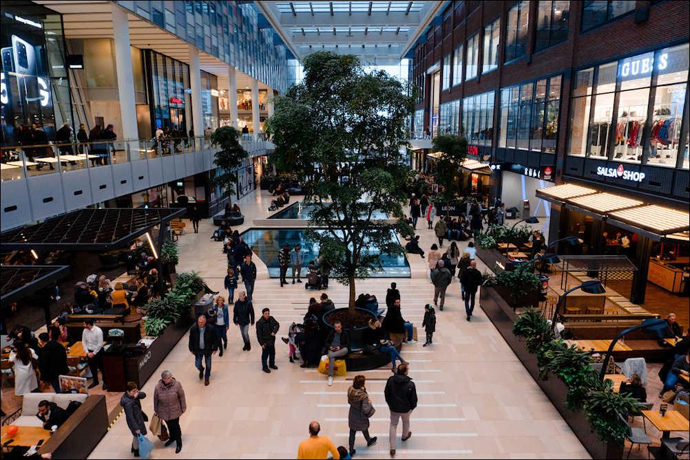 An Image of an Inside of a Shopping Mall