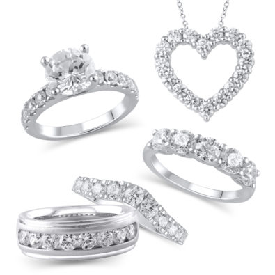 Lab-grown diamond jewelry