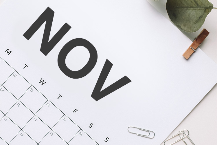 November Calendar Image