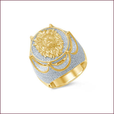 GoldStar Jewelry's Lion Ring