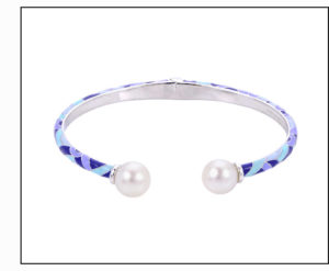Imperial Pear Sterling Silver Freshwater Pearl Bracelet
