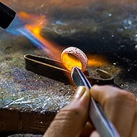 Forging and Heating Torch for Making Silver Jewelry Ring