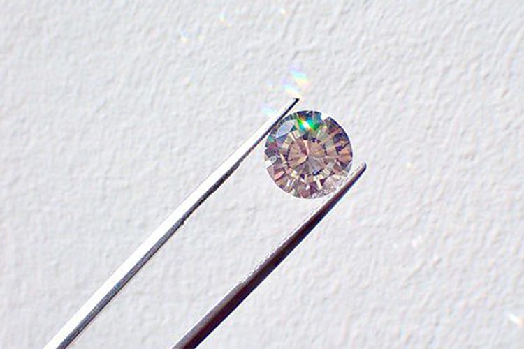 An Image of a Sparkling Diamond 