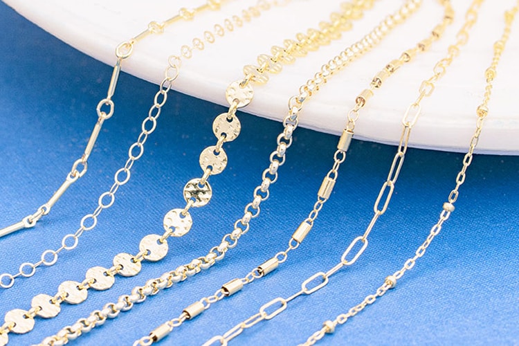 Different Types of Jewelry Chains Link Styles 