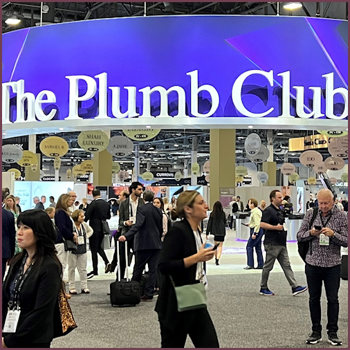 There’s Always a Great Reason to VisitThe Plumb Club Pavilion 2024 JCK Las Vegas