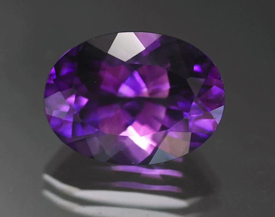 amethyst, Jackson's Crossroads - gem hunting in the US