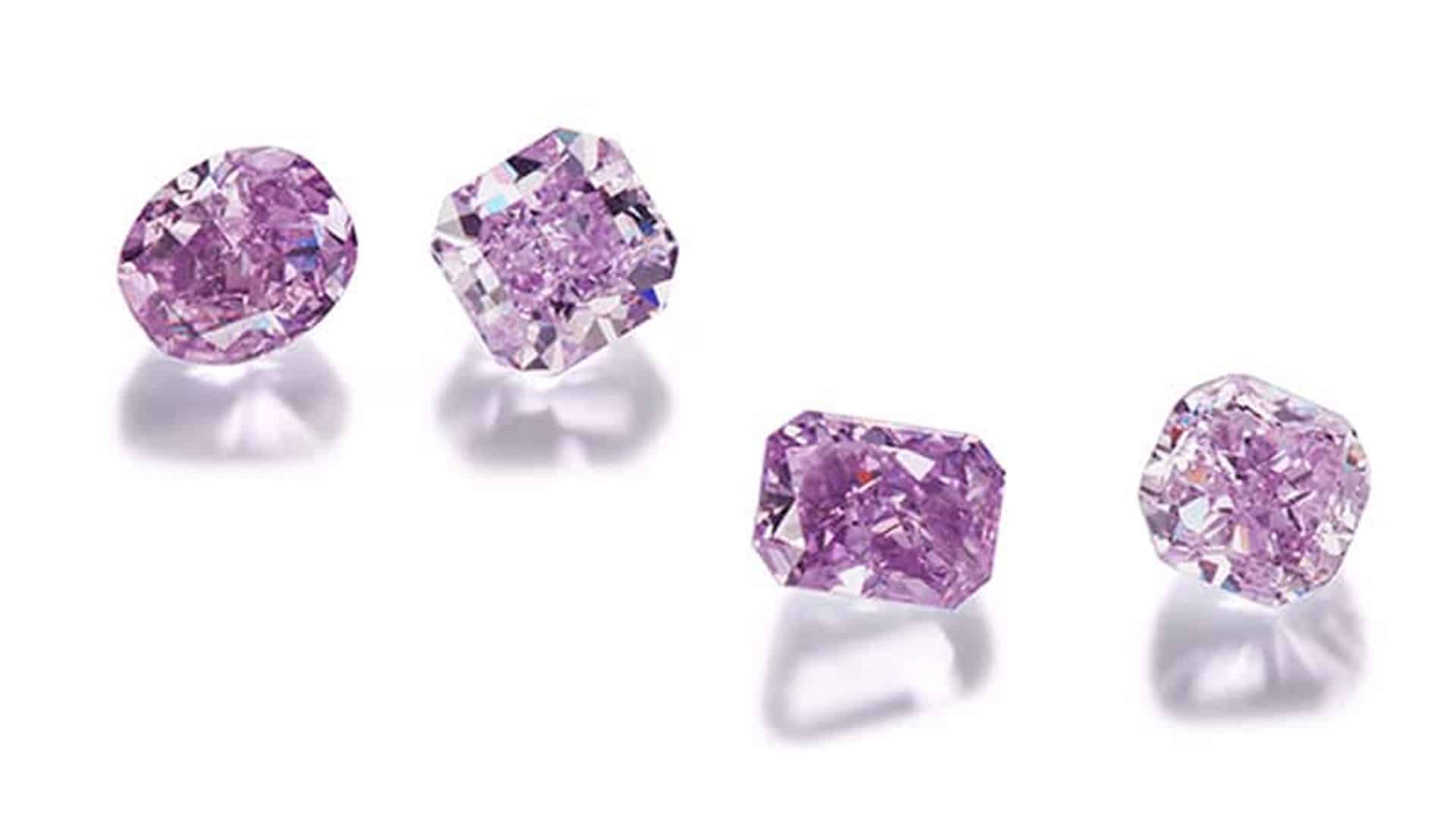 Purple Diamonds