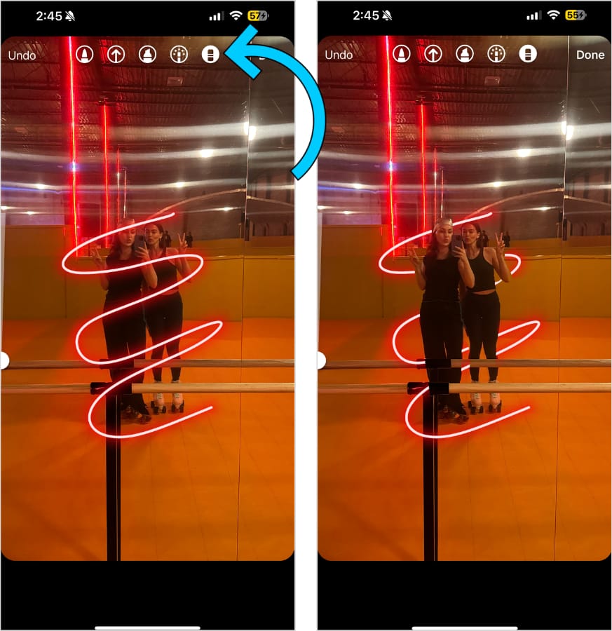 How to create cool effects with the Stories eraser tool.