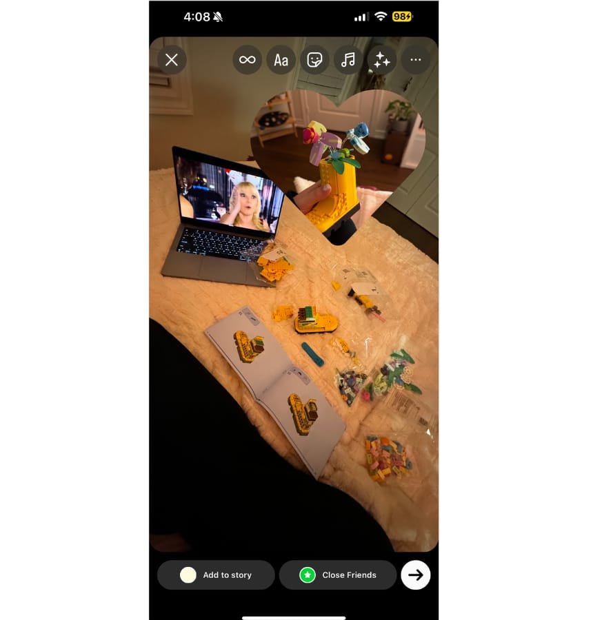 How to add multiple photos to Instagram Stories.