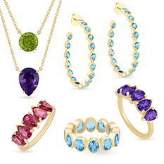 Melange - Multi Gemstone Jewelry