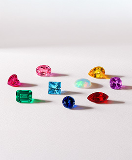 Loose lab grown gems